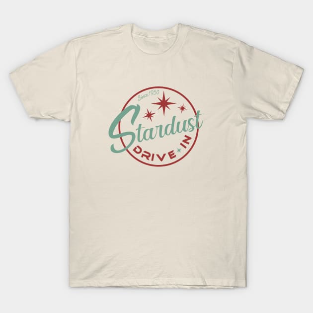 Stardust Drive-In (V2 - Standard) T-Shirt by PlaidDesign